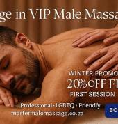 Master Male Massage Cape Town promotion