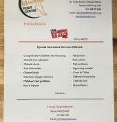 Masoetsa Foot Centre PODIATRIST Bardene Rehabilitation Podiatrists 1_small