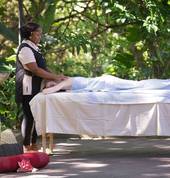 Outdoor treatments avail on request