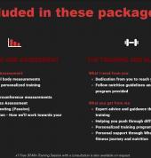 What is included in the training packages