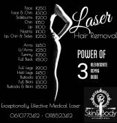 Laser Hair Removal Trio Power of 3
