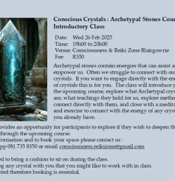 Conscious Crystals : Archetypal Stones Blairgowrie Reiki