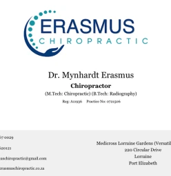 Erasmus Chiropractic Lorraine 1