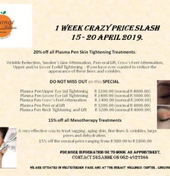 1 Week CRAZY Price Slash 15 - 20 April 2019 Weltevredenpark Beauty