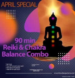April 2024 Reiki &amp; Chakra Balance Combo Special Northcliff Reiki