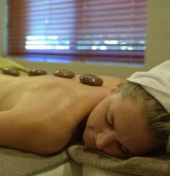 Hot stone massage