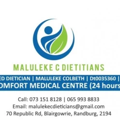 MALULEKE C DIETITIANS Randburg CBD 1